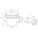 90mm Fast Flow Waste - 5