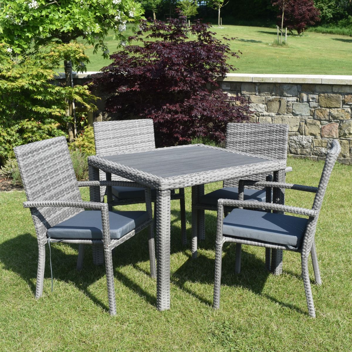 Aghadoe 4 Seater Rattan Garden Furniture Set - 1