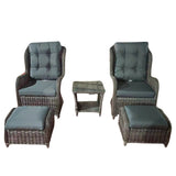 Aghadoe 5 Piece outdoor Bistro Set - 1