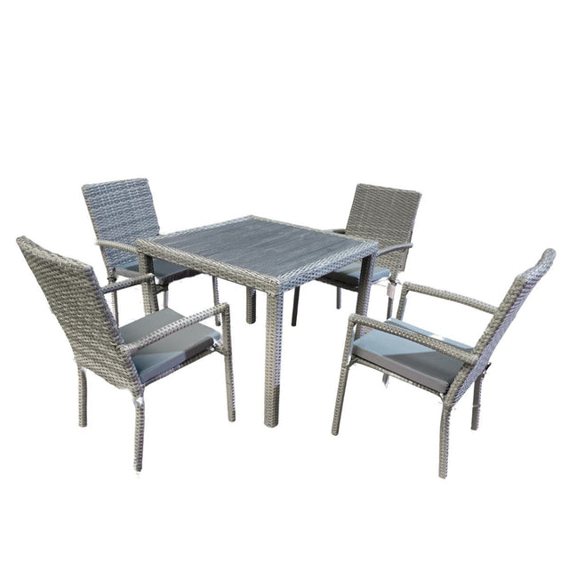 Aghadoe 4 seater rattan garden furniture set
