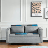 Aidan Patchwork Pull Out Couch3