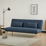 Arcadia 2 Seater Sofa Bed Blue - 2