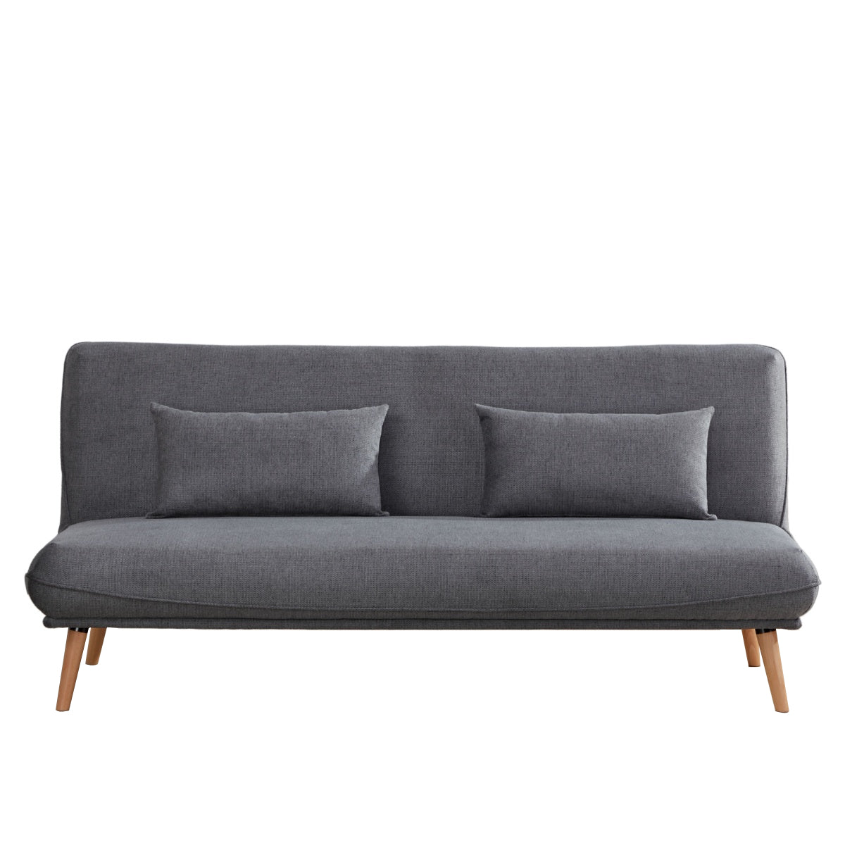 Arcadia 2 Seater Sofa Bed Dark Grey - 1