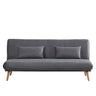 Arcadia 2 Seater Sofa Bed Dark Grey - 1