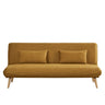 Arcadia 2 Seater Sofa Bed Pumpkin - 1