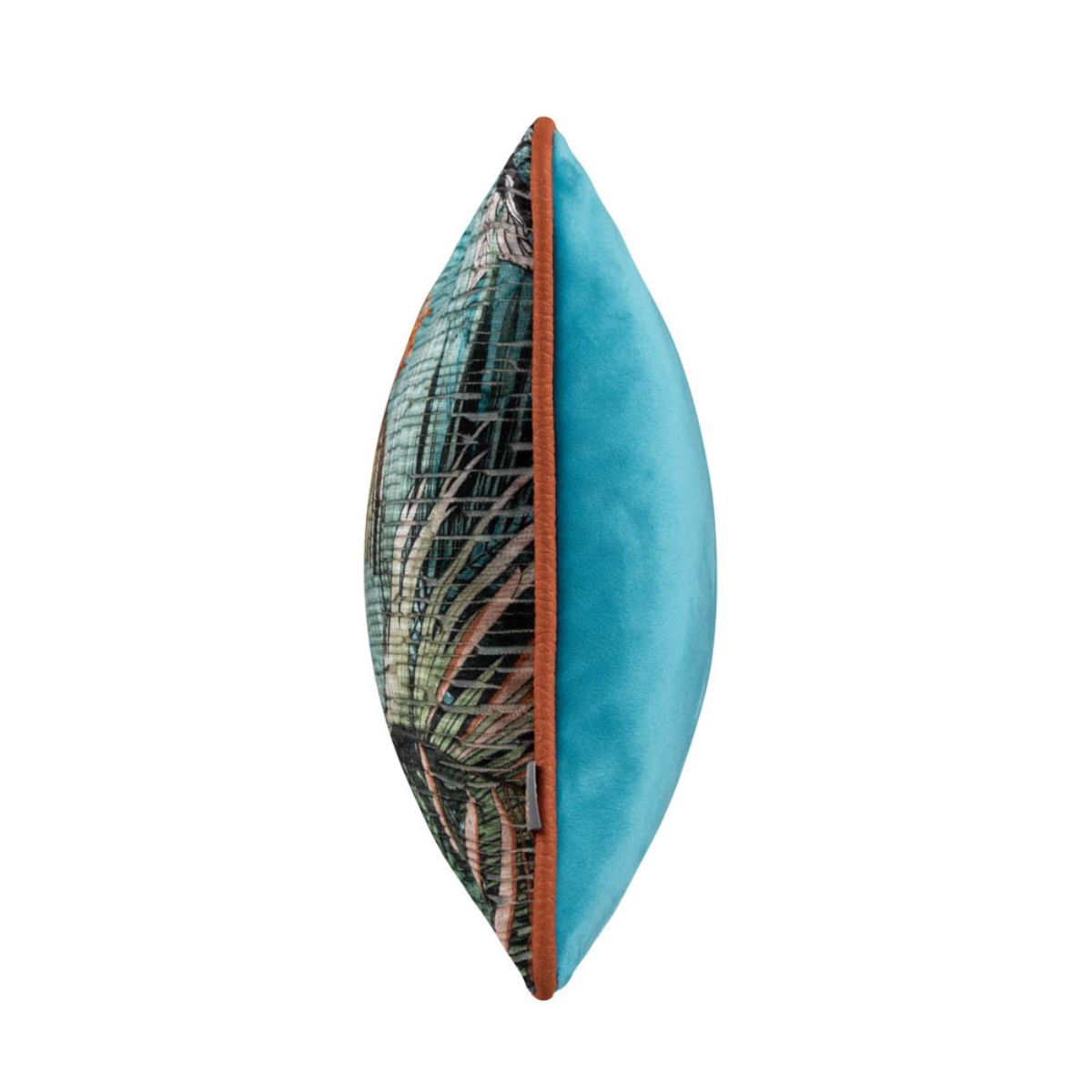 Aruba Teal Floral Cushion 35x50 - 2