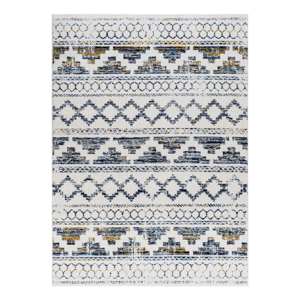 AspireIvoryBlueBohemianAreaRug-1
