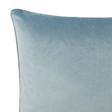 Bellini Cloud Blue Velour Cushion - 2