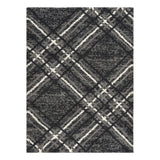 BlazeCharcoalGreyModernGeometricAreaRug-1