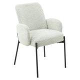 Bolney Soft Boucle Dining Chair - 1
