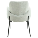Bolney Soft Boucle Dining Chair - 3