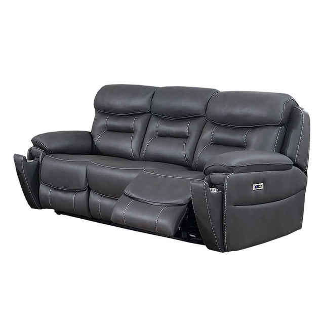 Boxgrove Grey 3 Seater Electric Recliner Sofa