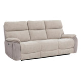 BrightonBeigeTwoTone3SeaterElectricReclinerSofa-1