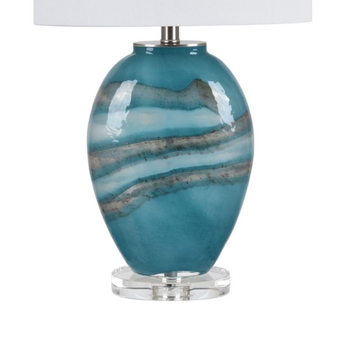 CVA041 - Elise Blue Agate Table Lamp - 2