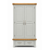 Canter Grey 2 Door Wardrobe with Drawers - 2
