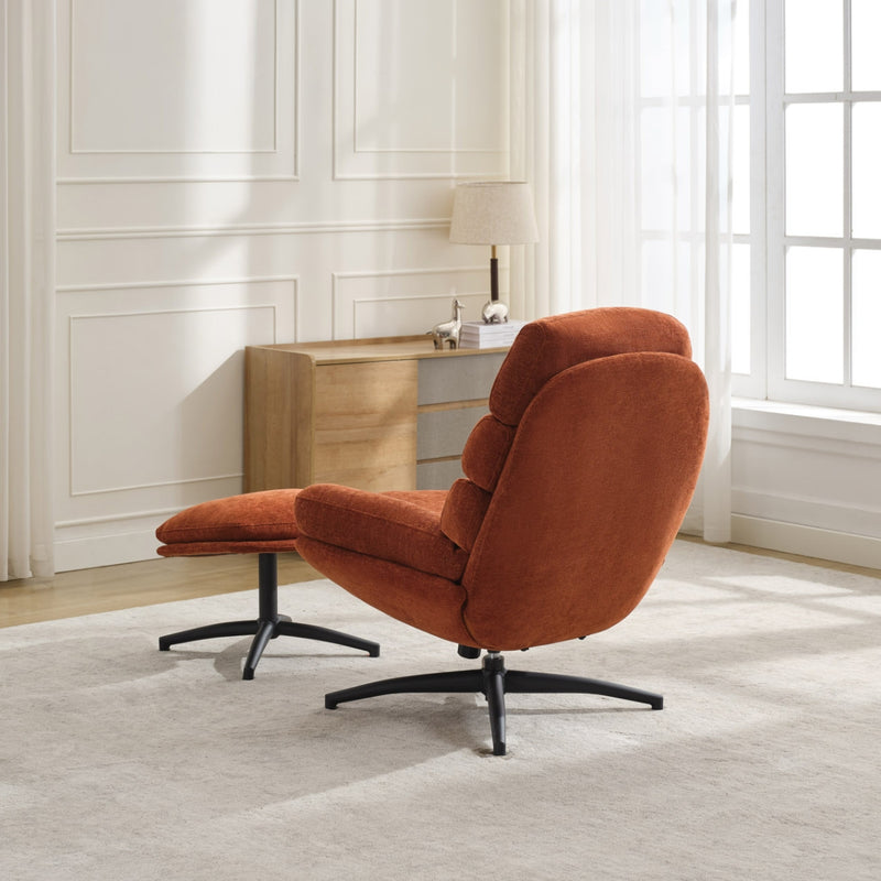 Caprille Accent Chair and Footstool – Corcorans Furniture IE