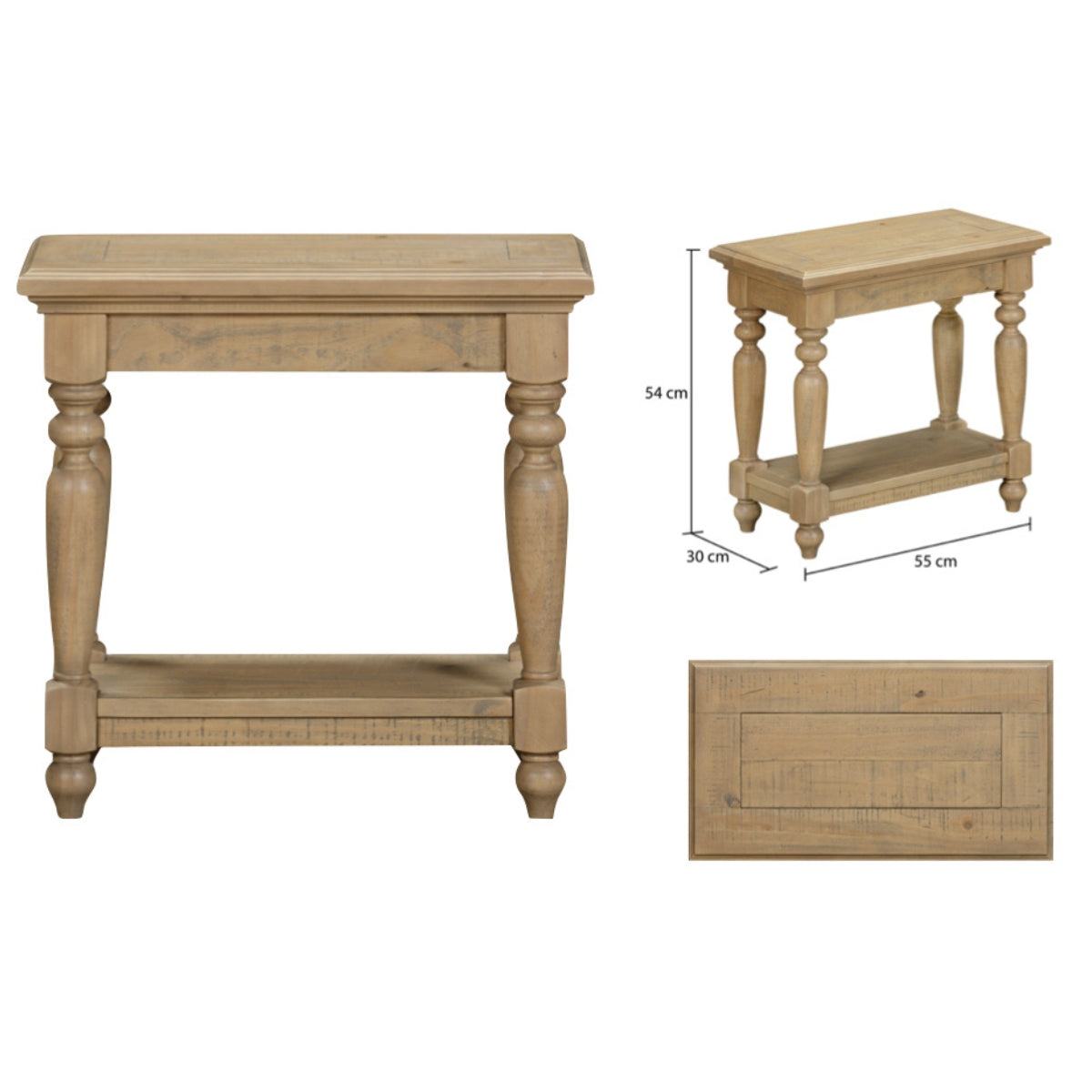 CarmenRusticSofaSideTable-2