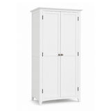 Causeway White 2 Door Wardrobe - 1