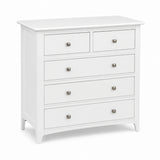 Causeway White 5 Drawer Chest - 1