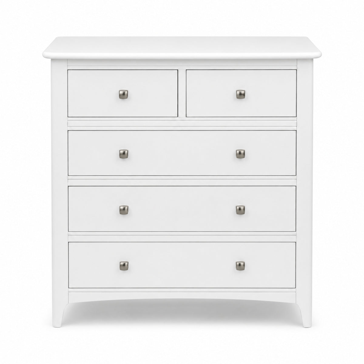 Causeway White 5 Drawer Chest - 2