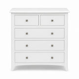 Causeway White 5 Drawer Chest - 2