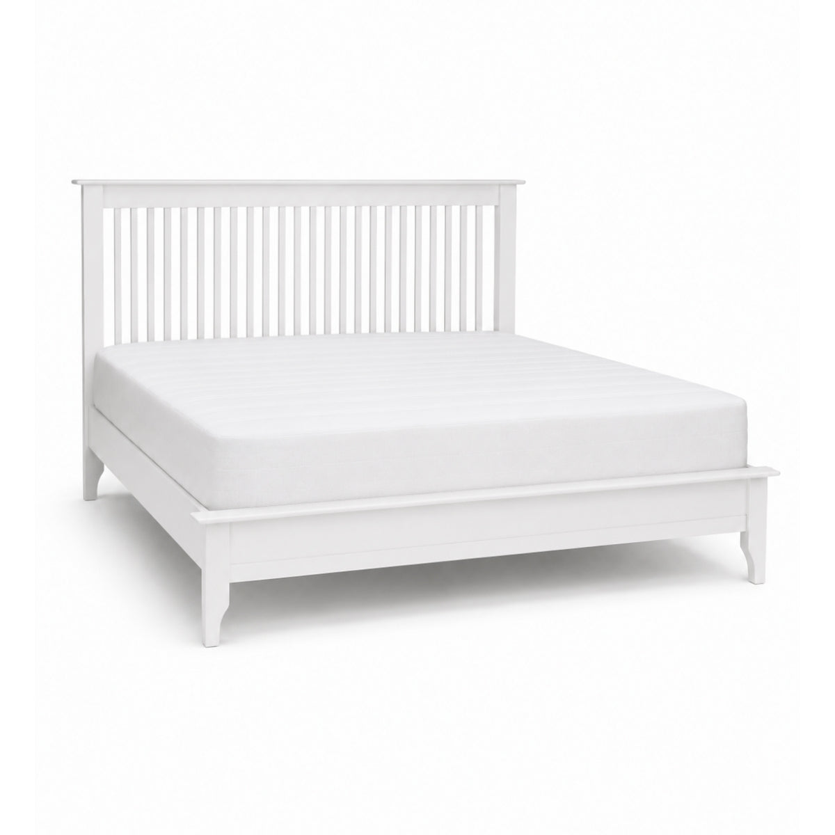 Causeway White Bed Frame - 1