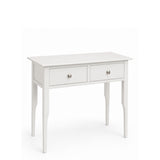 Causeway White 2 Drawer Dressing Table - 1
