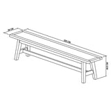 Chambery Dining Bench 5