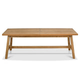 Chambery Rustic Oak Extendable Dining Table - 2