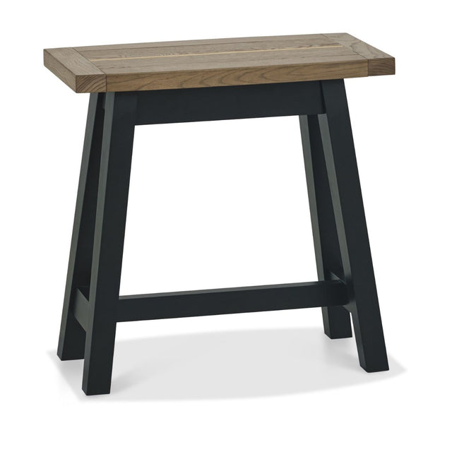 Chambery weathered oak side table