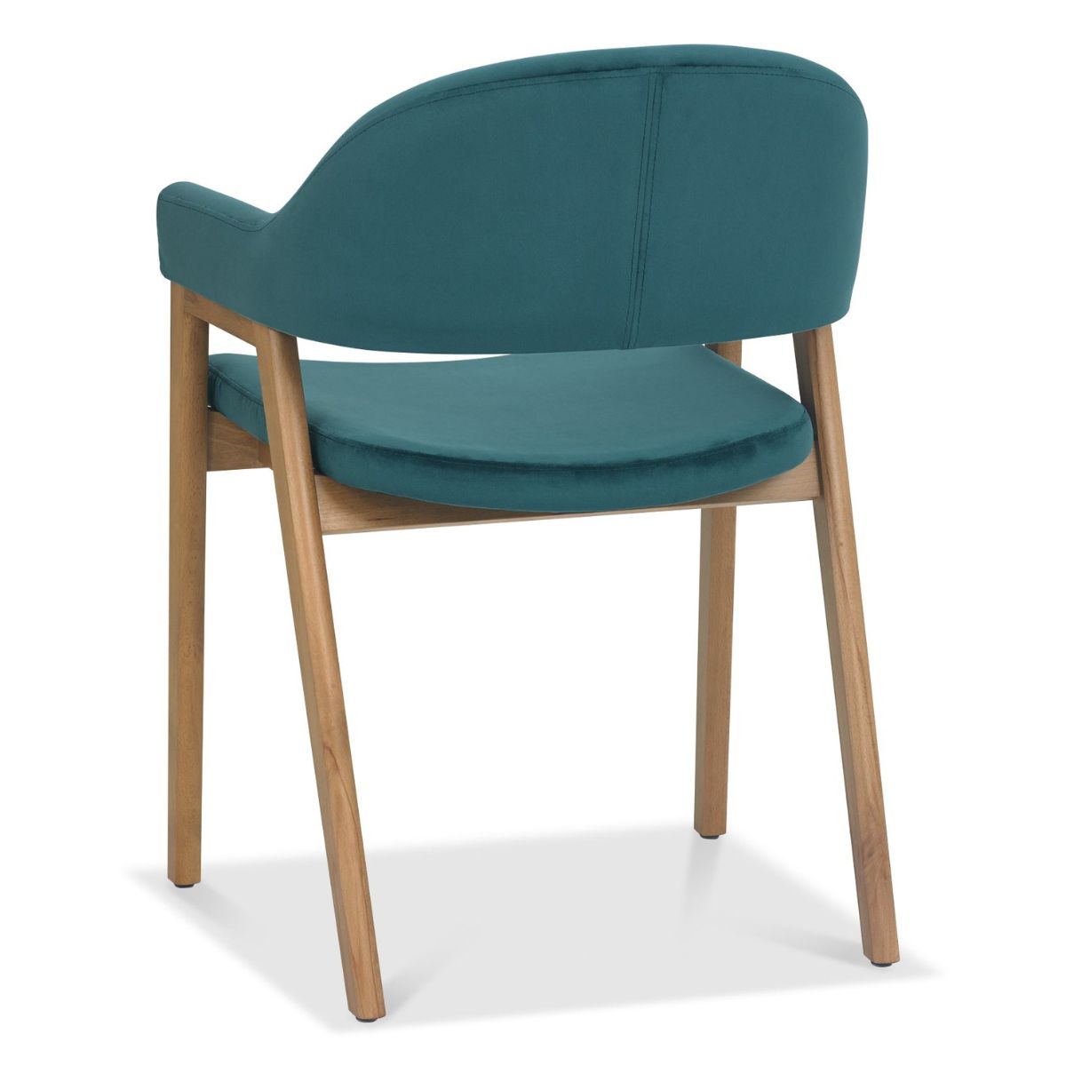 Chambery Velvet Dining Chair Blue 3
