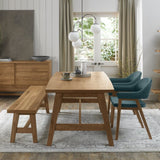 Chambery Velvet Dining Chair Blue 6