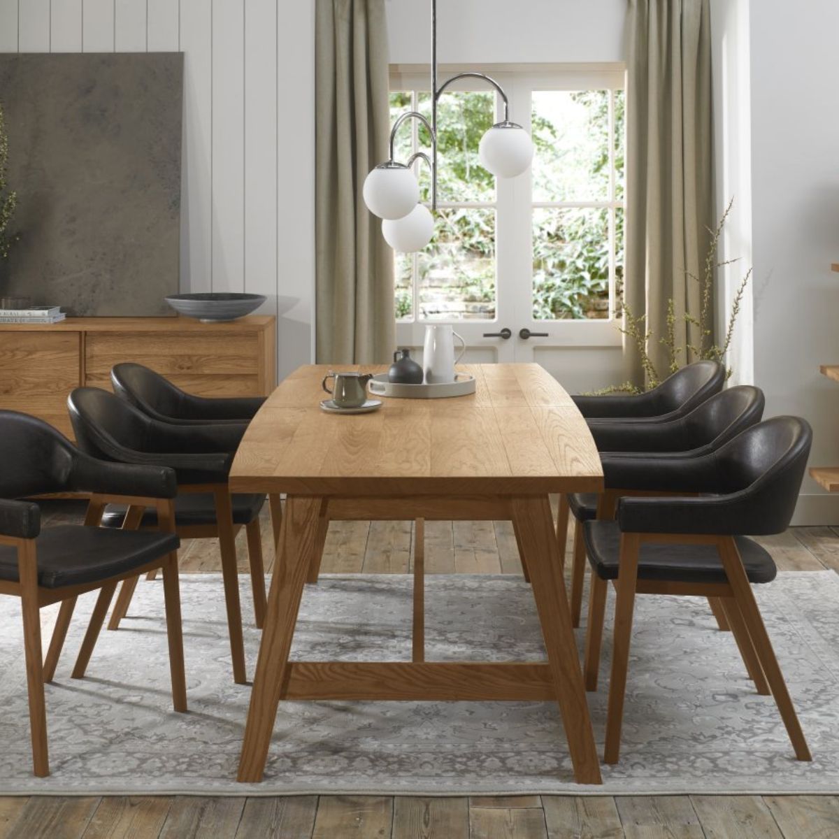 Chambery Velvet Dining Chair Brown 6