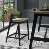 Chambery Weathered Oak Bar Stool Green - 4