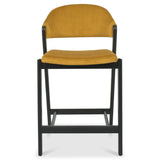 Chambery Weathered Oak Bar Stool Yellow - 2