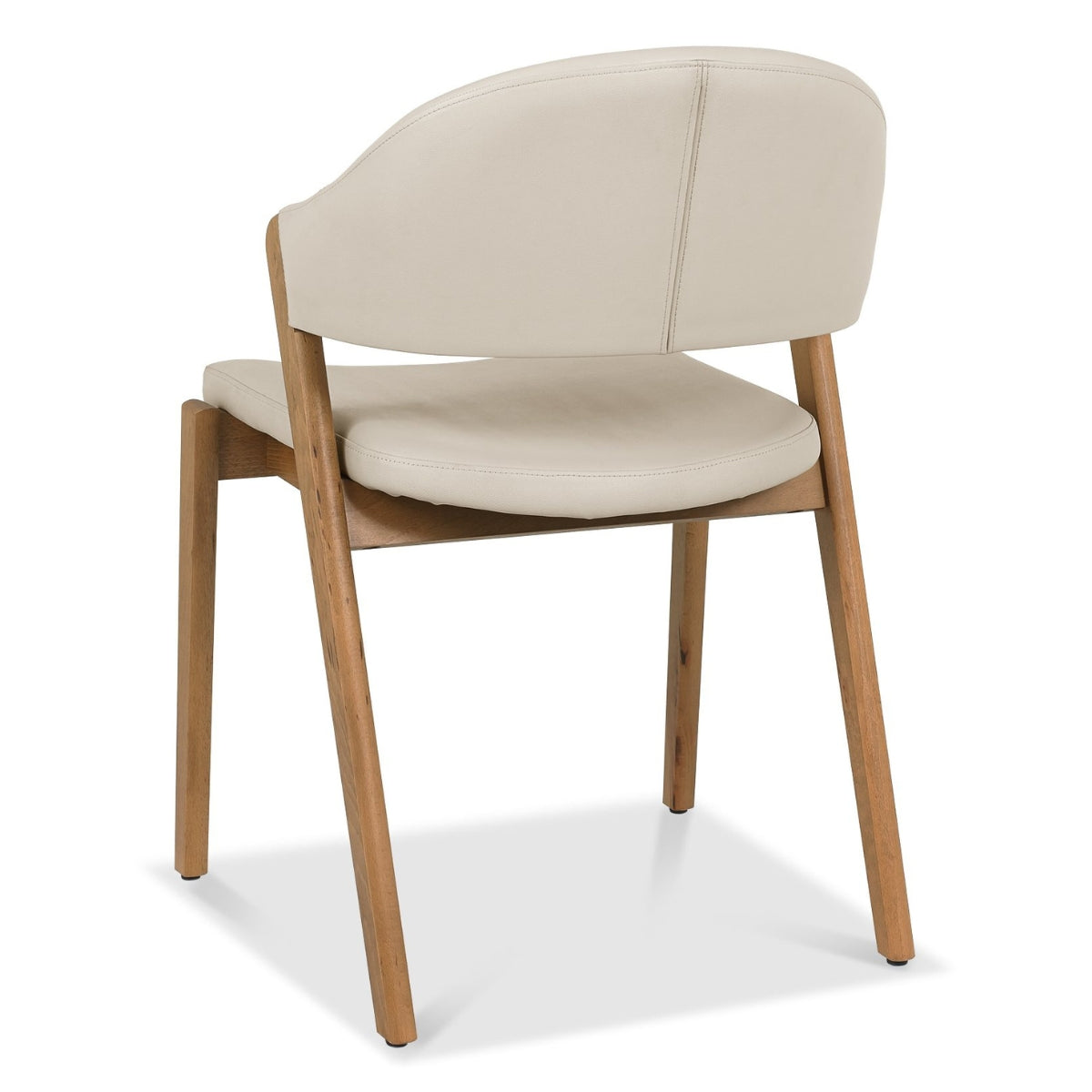 Chambery Rustic Oak Carver Dining Chair Beige - 3