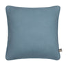 Chloe Vegan Leather Cushion Blue - 1