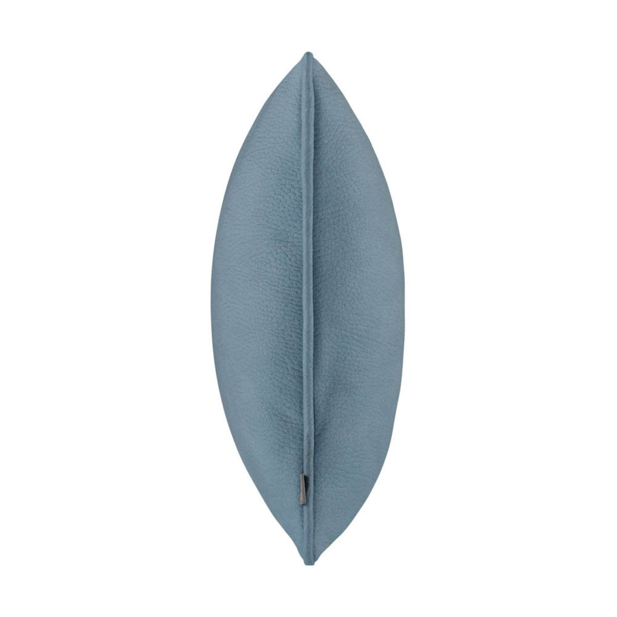 Chloe Leather Cushion Blue - 2