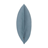 Chloe Leather Cushion Blue - 2