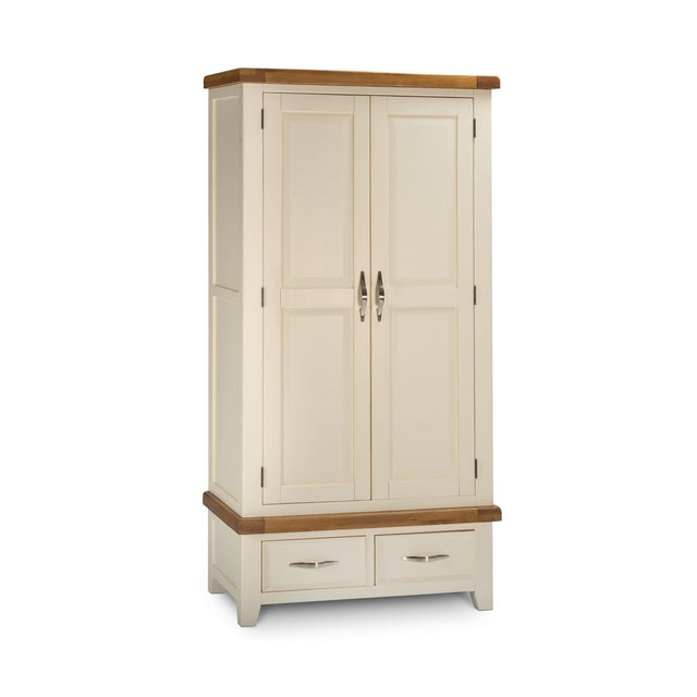 2 Door Two Tone Wardrobe