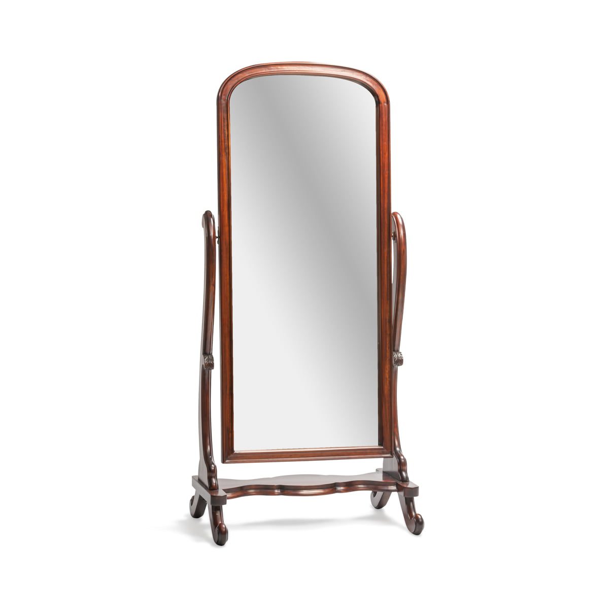Mahogany Cheval Mirror