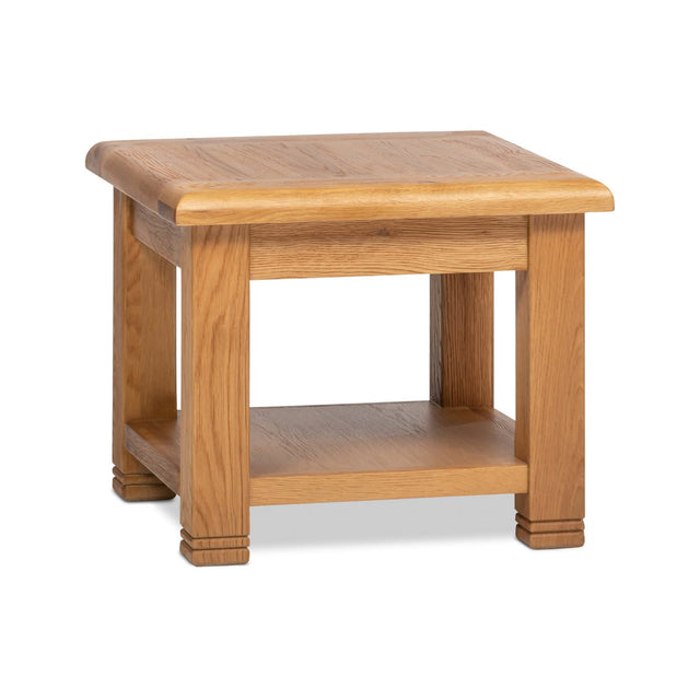 Open Shelf Side Table
