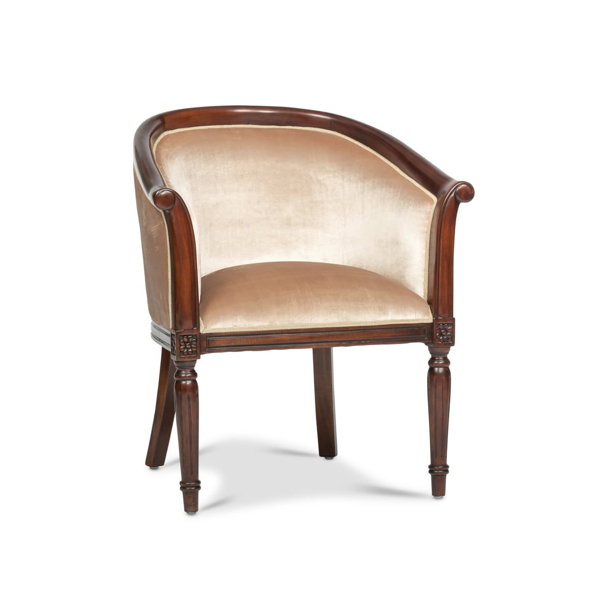Velvet Tub Chair