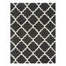 Darcy Geometric Rug Dark Grey 1