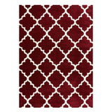 Darcy Geometric Rug Red 1