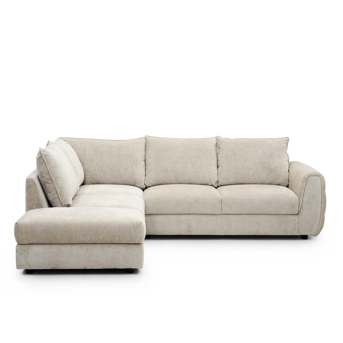 Denzel Corner Sofa Front View