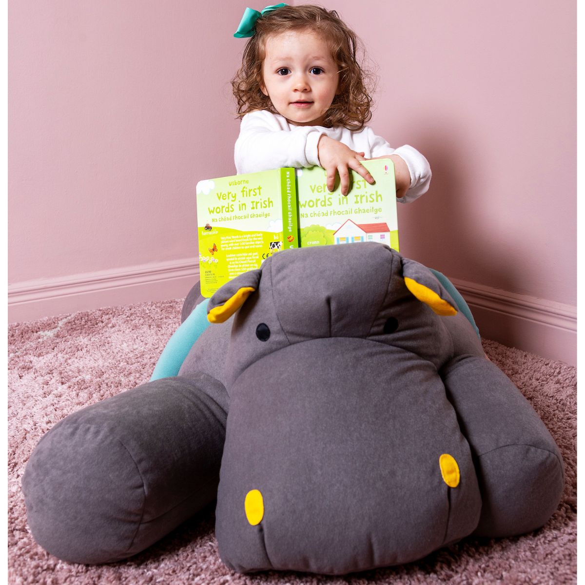 ELHIPBB - Floor Cushion Hippo Bean Bag - 2