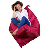 ELJUMBB-VRD - Large Red Jumbo Bean Bag - 2