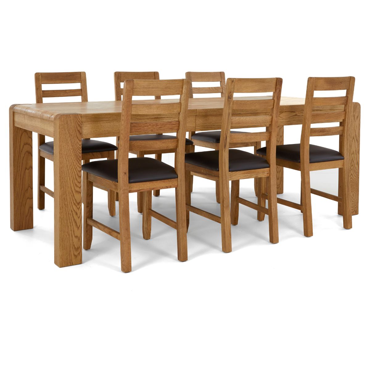 Eileen Extendable Oak Dining Table - 4