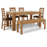 Eileen Extendable Oak Dining Table - 5